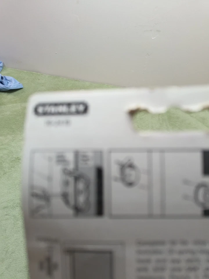 Stanley Hardware White Screen Door hardware set Storm 16-2419 V1771 New - Image 3 of 4