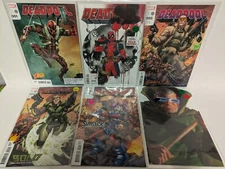 Deadpool #1-6 Comic Books B Covers - Free Ship Save $$ Read Below