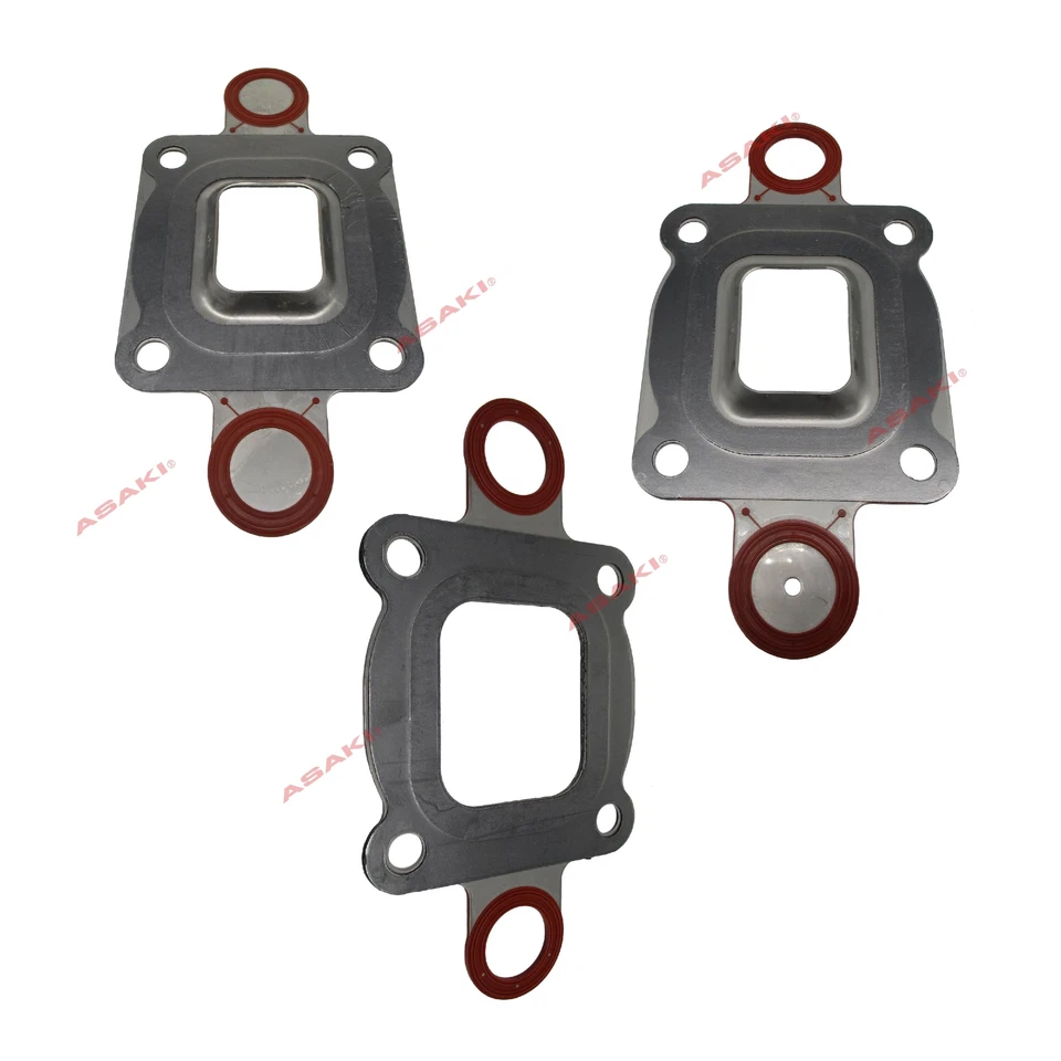 For Mercury Sterndrive 6.2L Elbow Gasekt 27-864547A02+27-864549A02+27-864850A02 - Image 3 of 4