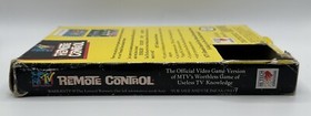 MTV: REMOTE CONTROL - NINTENDO NES - BOX ONLY *NO GAME INCLUDED*