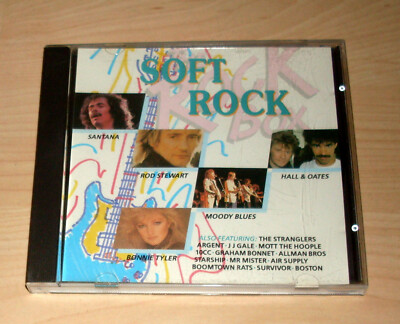 CD Sampler - Soft Rock : Hall & Oates + Rod Stewart + ...