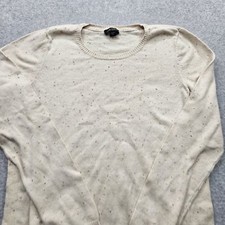 Wearever Collection Women's Medium Cream Sweater