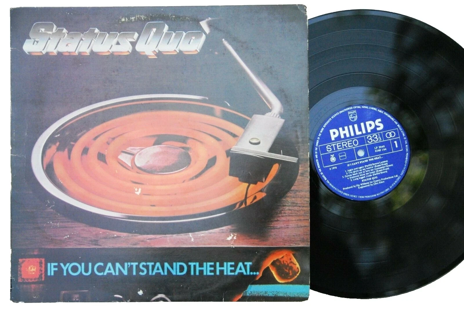 Discos de vinilo de metal Status Quo