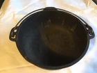 Vintage Wagner Ware Cast Iron 2 Quart Bean Pot - 8”.