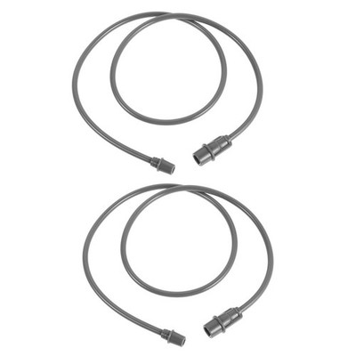 2 Pcs Cupping Connection Hose Tubing Medical Hand Pump Tube Extension