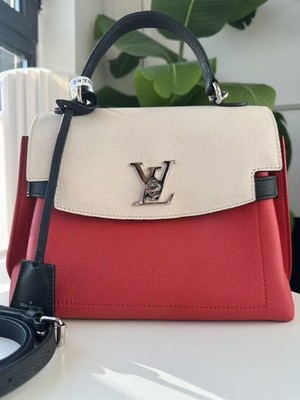 LOUIS VUITTON Lockme Ever BB 2way Shoulder Handbag