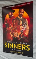 Michael B. Jordan signed 12x18 Photo Sinners
