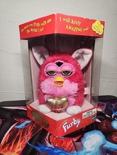 1999 Tiger FURBY VALENTINE  S DAY Pink "I Love You" 70-888 Limited Edition NIB