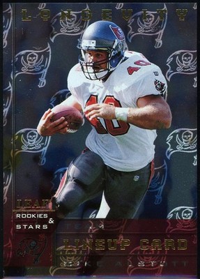 MIKE ALSTOTT - 1998 Leaf Rookies & Stars Longevity #278 - JERSEY NUMBER 40/50