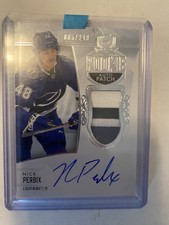 2022-23 Upper Deck the Cup - Rookie Auto Patch Nick Perbix #143 /249 RPA