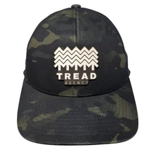 Tread Agency Strapback Trucker Hat Multi One Size Adjustable Camo Branded Bills