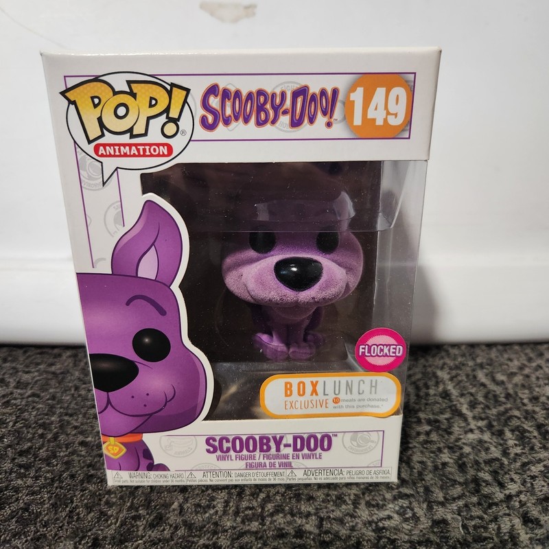 Funko Pop Animation Scooby-Doo Purple Flocked #149 - Boxlunch Exclusive
