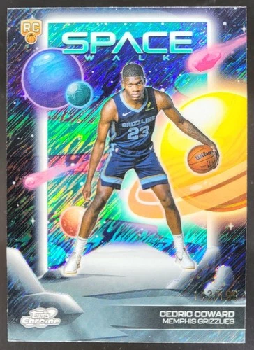 2025 Topps Cosmic Chrome Cedric Coward Base (RAW)