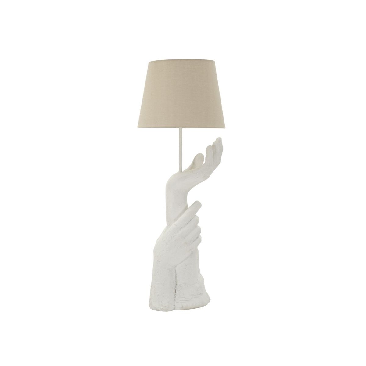 Lampe design Life 93cm blanc pour éclairer un grand salon sombre