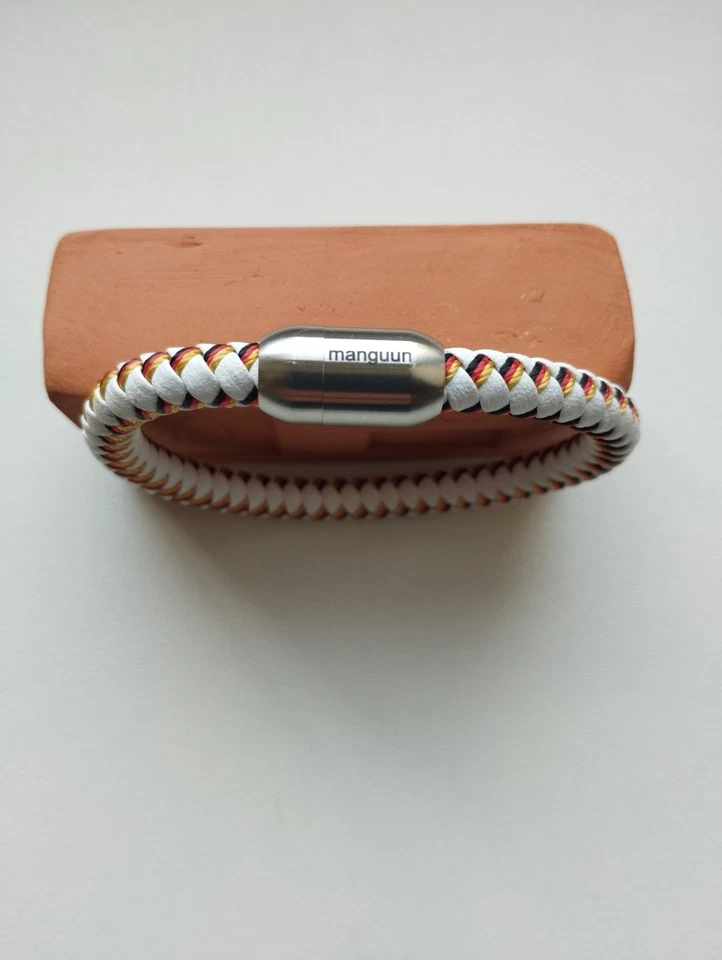 Manguun Armband " Deutschland " , Textil , 20cm. - Bild 3 von 4