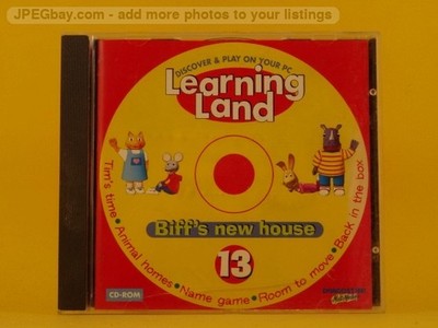 LEARNING LAND 13 - BIFF'S NEW HOUSE LEARNING SOFTWARE (CHILDREN) (T8) CD ROM DEA