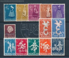 Netherlands 1958 Complete Year Set USED