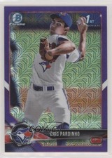 2018 Bowman Chrome Prospects Mega Box Purple Mojo Refractor Eric Pardinho db5