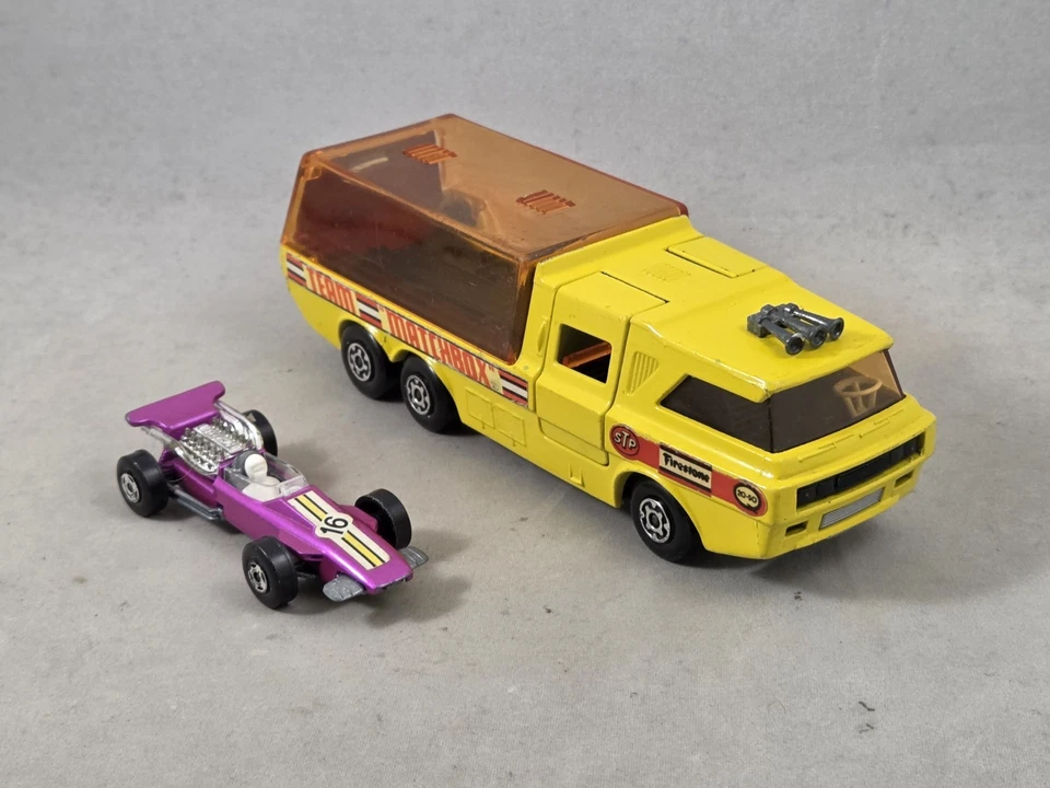 Matchbox Super Kings Racing Car Transporter K - 7 - Imagen 3 de 4