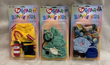 Ty Gear for Beanie Kids Firefighter Doctor School Days Outfits 2000