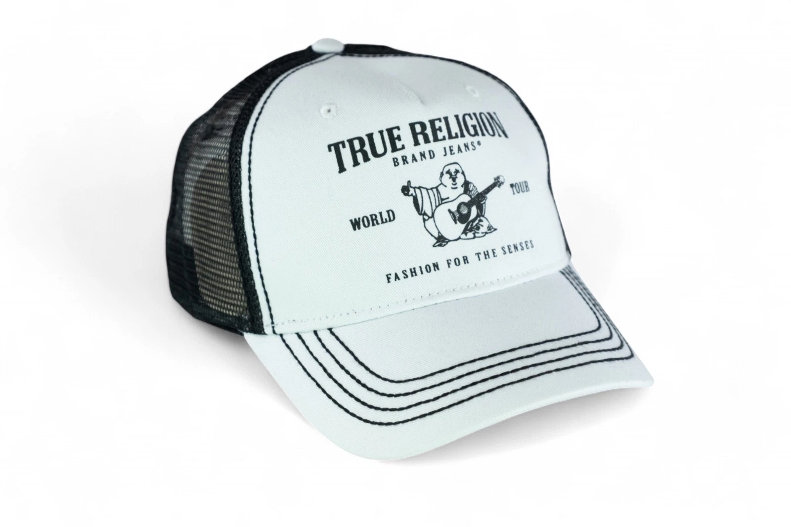 True Religion Core Trucker Cap / White Black / RRP £35
Opens in a new window or tab