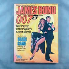 James Bond 007 RPG Book Complete Basic Game Victory Games Inc. 1983 PB EX/EX