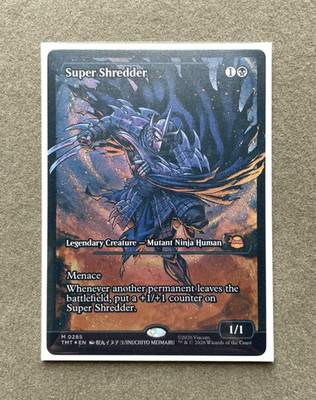 Super Shredder - Showcase - Foil - Teenage Mutant Ninja Turtles - MTG Englisch