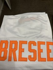Bryan Breeese Clemson Tigers Autographed Football Jersey White Orange JSA COA