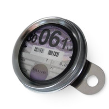 Motorcycle Scooter Quad Road Tax Disc Holder Stainless Steel And Chrome