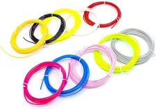 SCRIB3D Pen Filament Refills, 10 Colors, 100 Feet, Filament- 10 Pack - 100 Ft 
