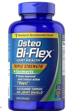 Osteo Bi-Flex Triple Strength with TURMERIC / 220 ct. / NEW SEALED / Exp 2028