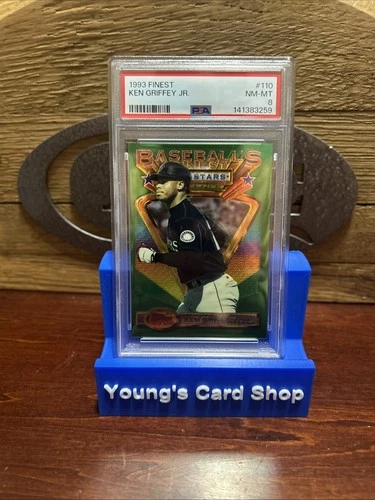 1993 Topps Finest #110 Ken Griffey Jr PSA 8 110