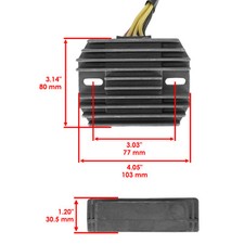 Voltage Rectifier Regulator for Triumph Street Triple T2500676 675R 675 Voltage Rectifier Regulator for Triumph Street Triple T2500676 675R 675