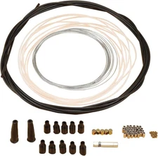 5 Metres Motorcycle DIY Throttle Cable Kit Nipples Ferrules For Pit Dirt Bik