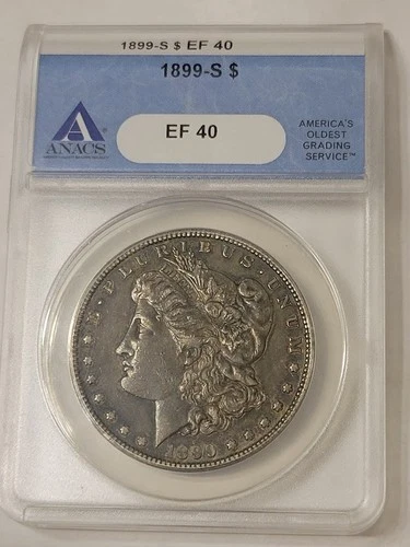 1899-S XF40 Morgan Silver Dollar ANACS