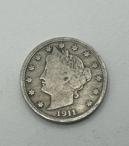 Photo of a 1911-P Liberty Nickel from an eBay listing that sold on Jul 21, 2026