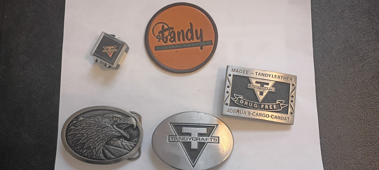 Vintage Tandy Leather Company Items Brand New.... Fort Worth Texas Estate Find