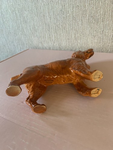 BESWICK DOG COCKER SPANIEL HORSESHOE PRIMULA No 967 GOLDEN BROWN GLOSS PERFECT - Picture 8 of 8