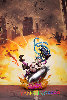 Official LOL Arcane: League of Legends Jinx 1/7 Figure Model