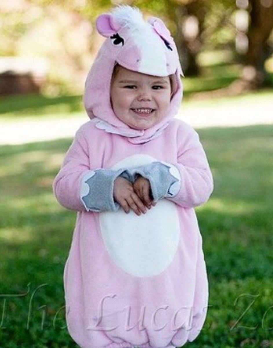 NWT POTTERY BARN KIDS TODDLER CHILD PINK PONY/HORSE HALLOWEEN