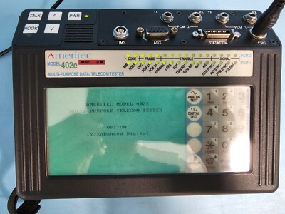 AMERITEC AM-402E MULTI-PURPOSE DATA/TELECOM TESTER