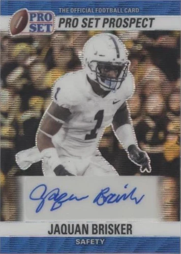 2022 Leaf Pro Set Metal Jaquan Brisker #90-JB1