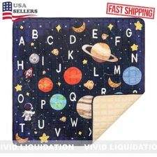 50"x50" Baby Play Mat Non-Slip Kids Infant Crawling Floor Playmat Soft Thickened