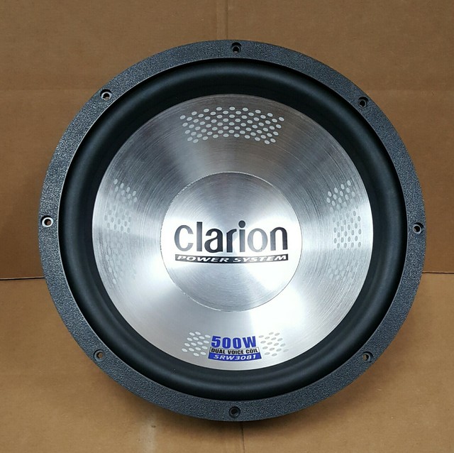 clarion slimline subwoofer
