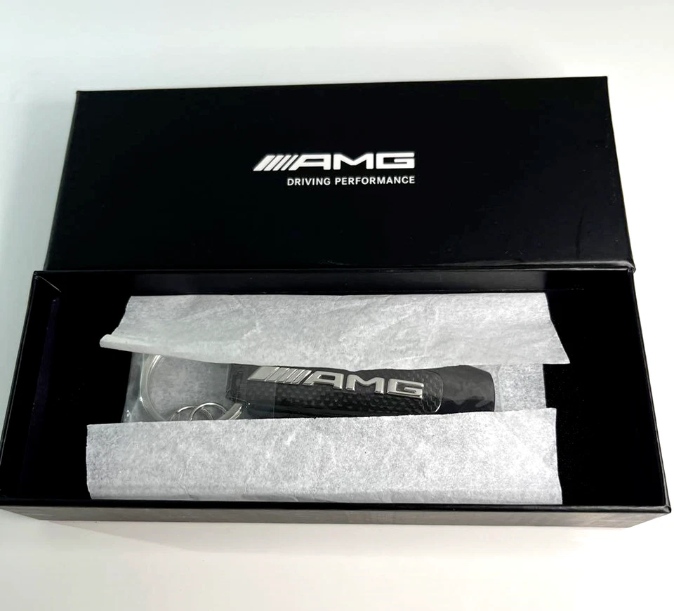 Mercedes-Benz AMG Collection Genuine Carbon Keychain Keyring from Benz Japan - Image 2 of 4
