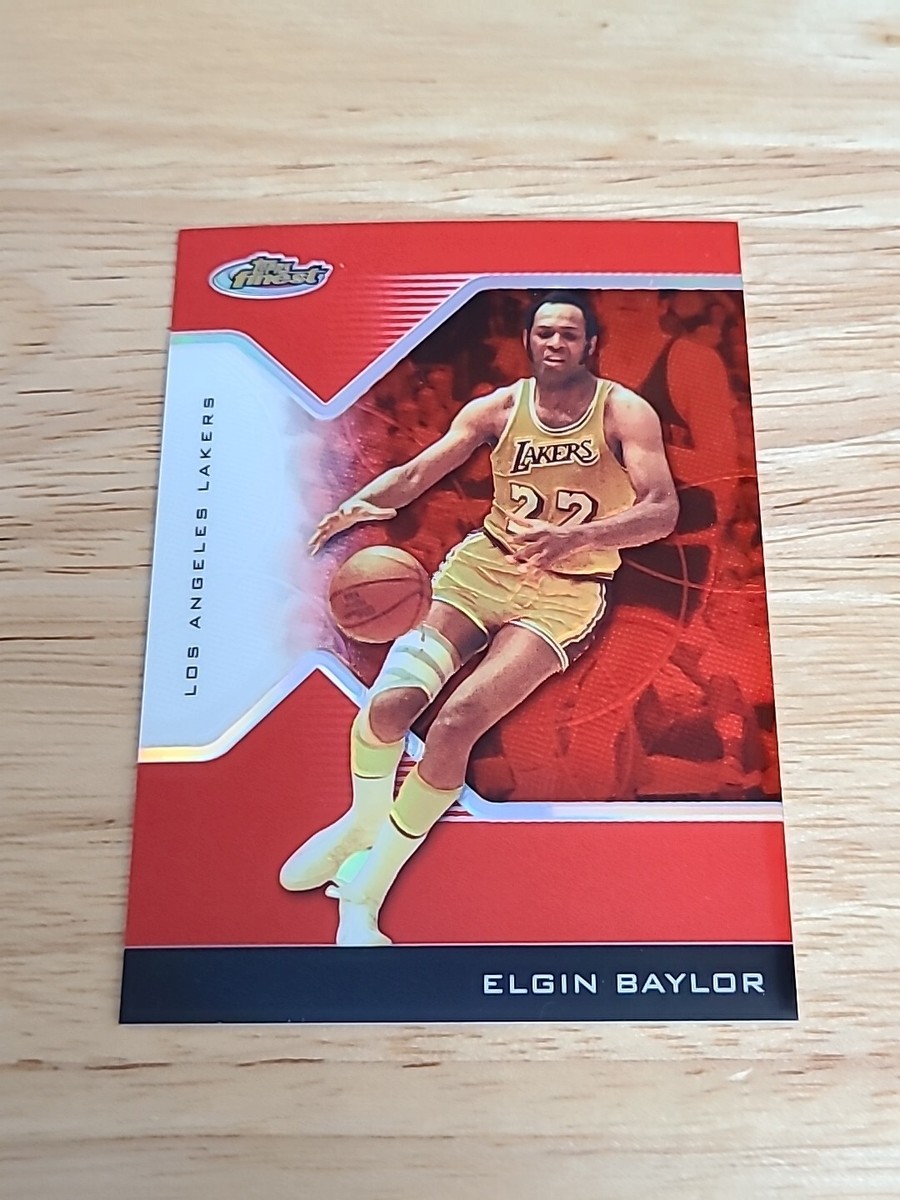 2004-05 Finest Elgin Baylor /149 Red Refractor #135 Lakers $$$