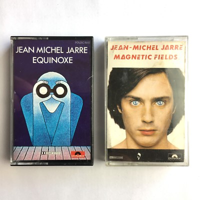 JEAN MICHEL JARRE x 2 - EQUINOXE & MAGNETIC FIELDS - Cassettes