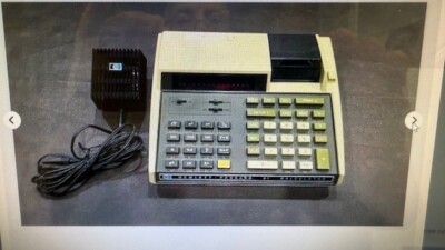 VINTAGE Hewlett Packard HP-91 Calculator with Charger