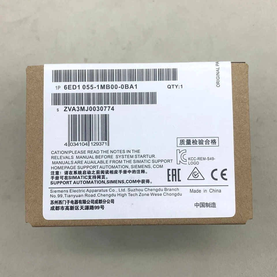 6ED1 055-1MB00-0BA1 Neu im Karton SIEMENS 6ED1055-1MB00-0BA1 SPS-Erweiterungsmodul