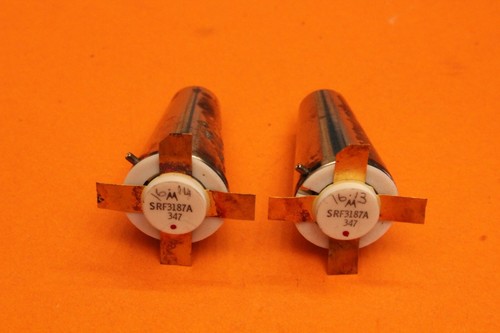 MOTOROLA SRF3187A - PAIRE ASSORTIE - TRANSISTOR DE PUISSANCE RF - pour AMPLIFICATEUR HF-8023 - Photo 3 sur 4
